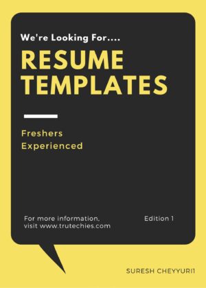 resume template cover